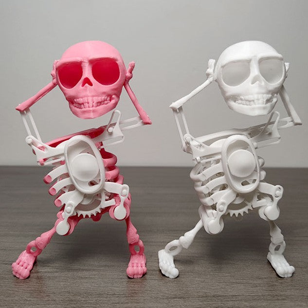 3D Mini Dancing Skull