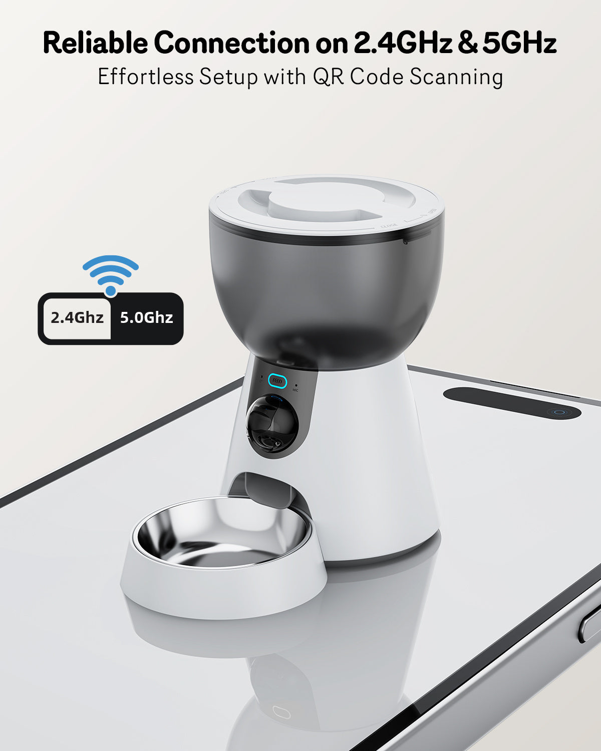 Automatic Pet Feeder With Camera