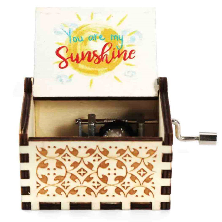 Painted music box
