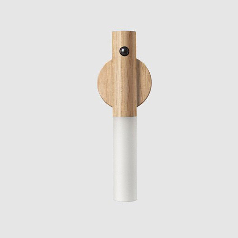 LED USB Magnetic Wood Night Light