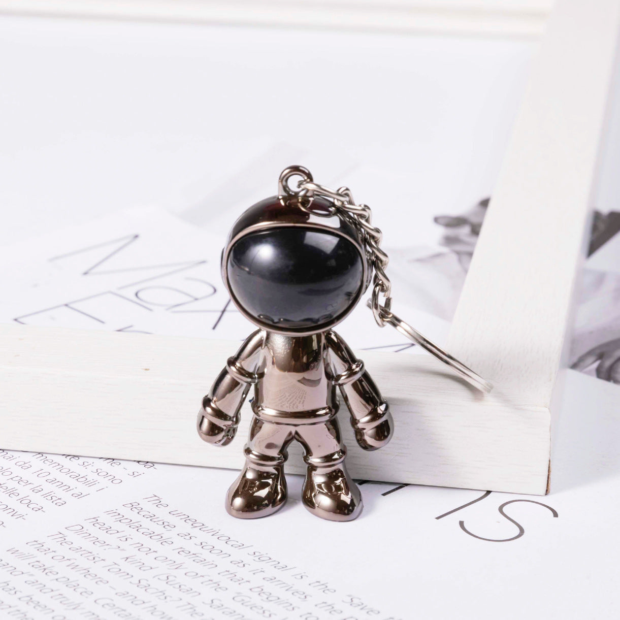 Spaceman Keychain