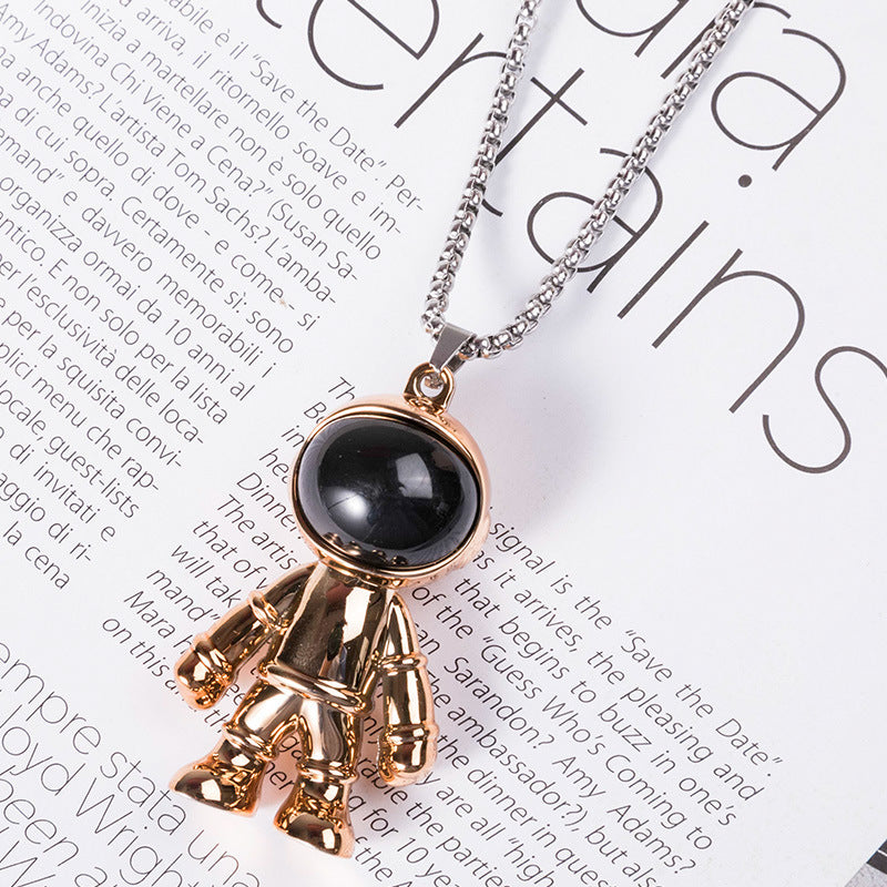 Spaceman Keychain