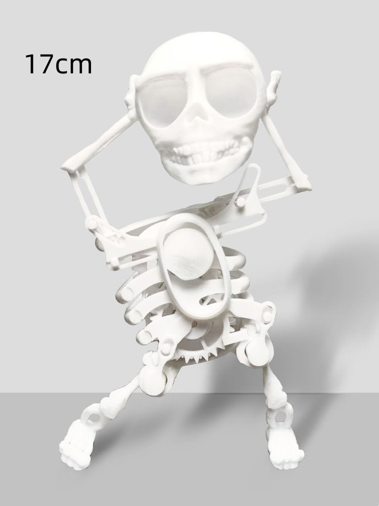 3D Mini Dancing Skull