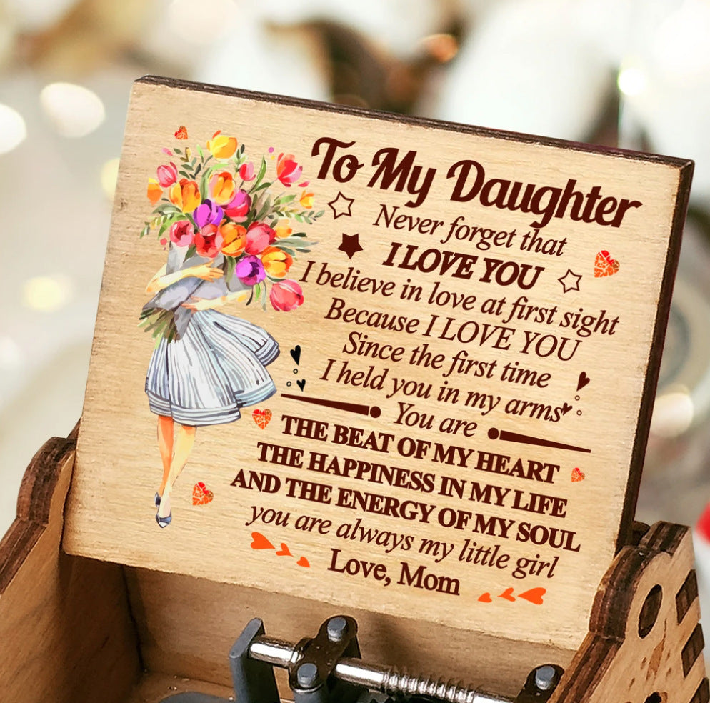 Painted music box