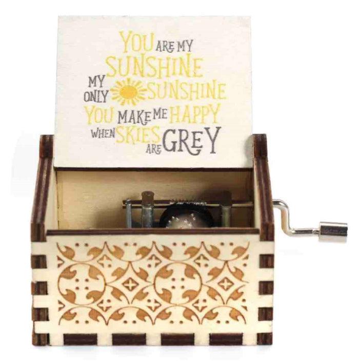 Painted music box