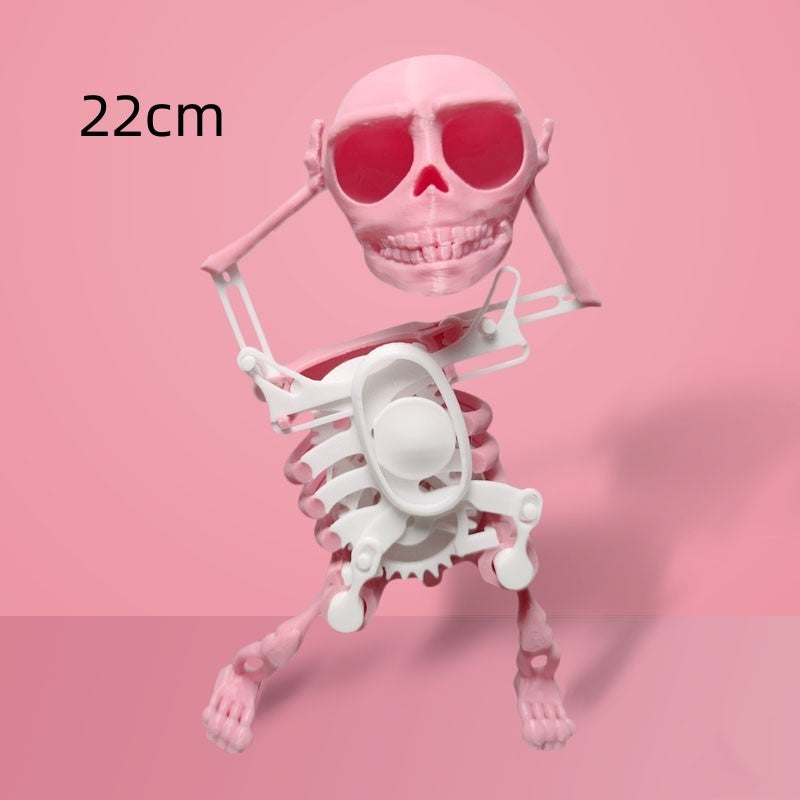 3D Mini Dancing Skull