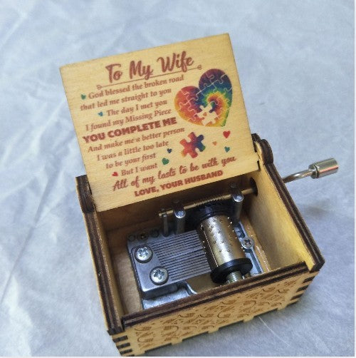 Painted music box
