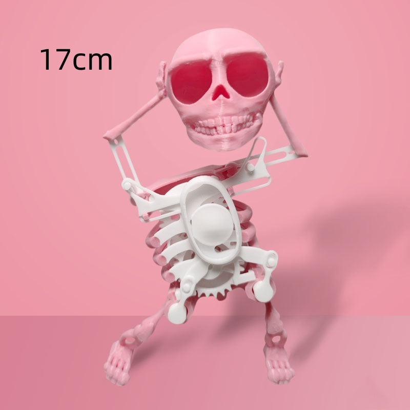 3D Mini Dancing Skull