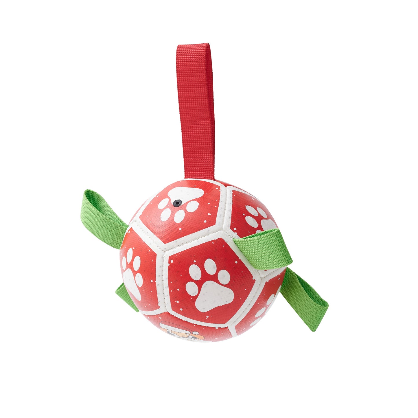 Dog Soccer Balls Toy With Sraps