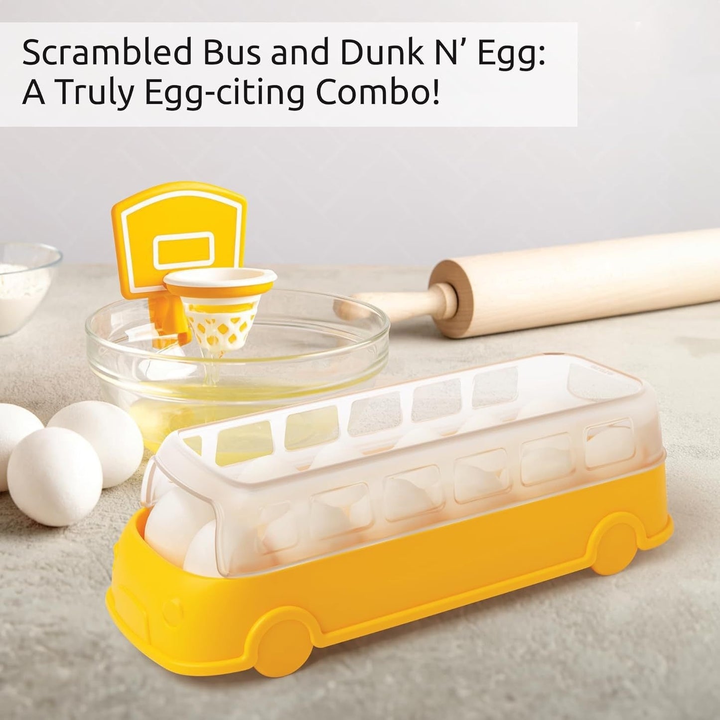 Basketball Hoop Egg Separator