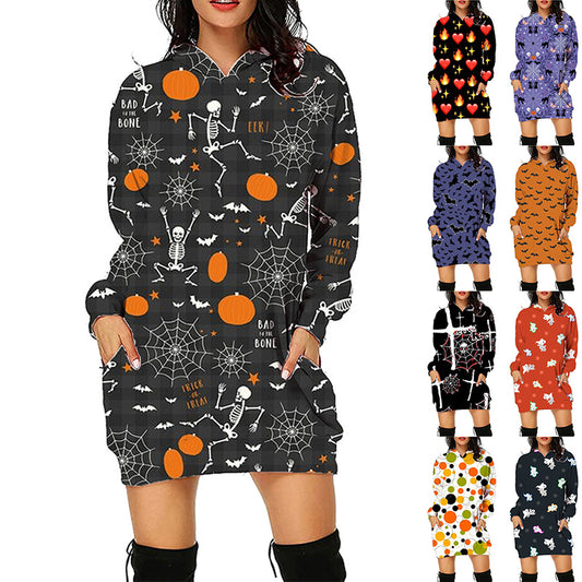Halloween Long Hoodie