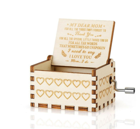 Painted music box