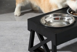 Adjustable Elevated Dog Bowl