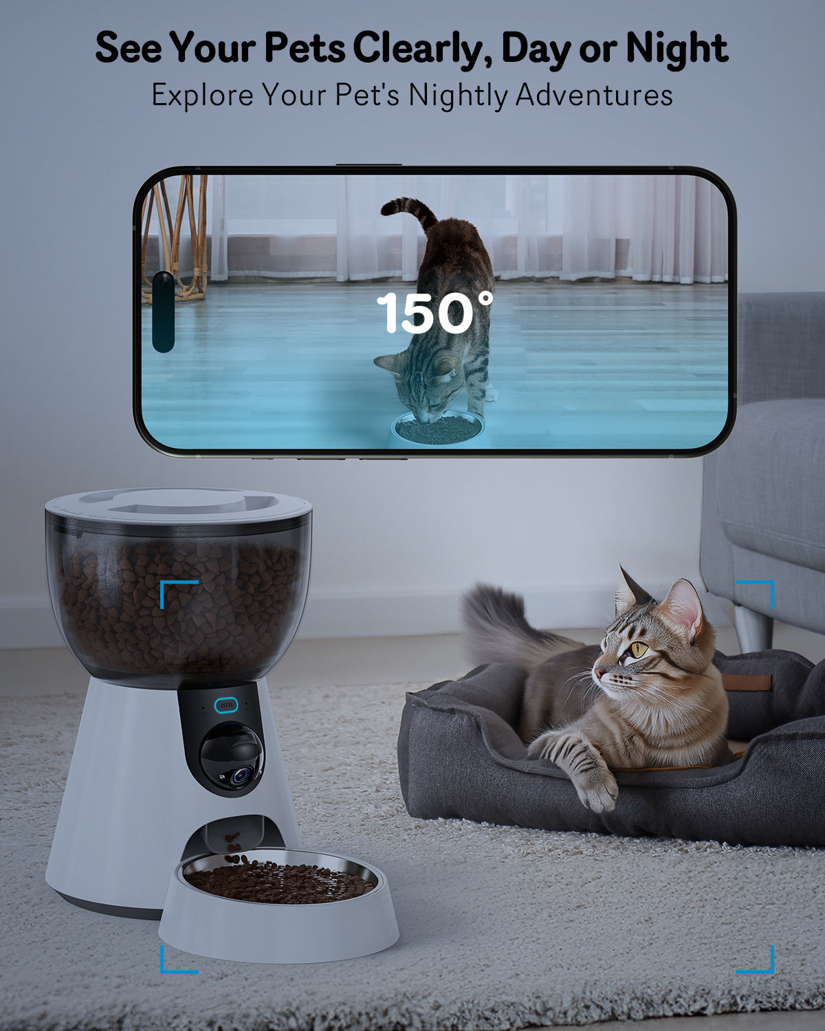Automatic Pet Feeder With Camera