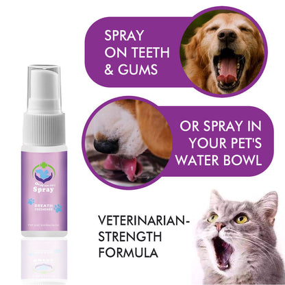 Pet Oral Spray Dog Cleaning