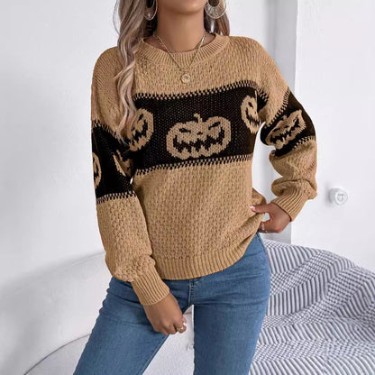 Halloween Pumpkin Sweater