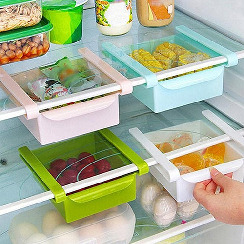 Plastic Refrigerator Clapboard Storage