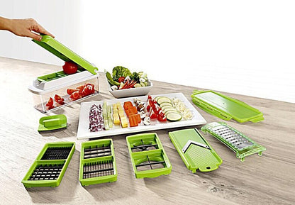 12pcs Multifunctional Vegetable Chopper