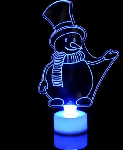 Glowing Christmas Tree Ornaments