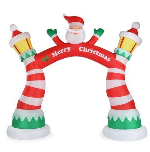 Lighted Christmas Inflatable Archway