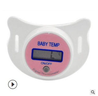 Pacifier digital thermometer