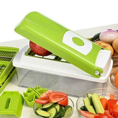 12pcs Multifunctional Vegetable Chopper