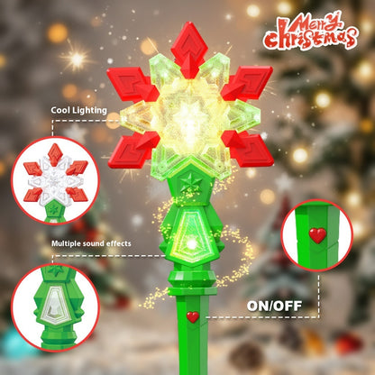 Luminous Music Snowflake Stick