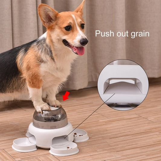 Dog Press Food Dispenser