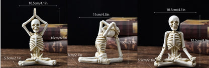 Halloween Yoga Skull Skeleton