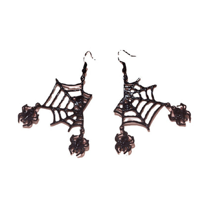 Spider Web Earrings