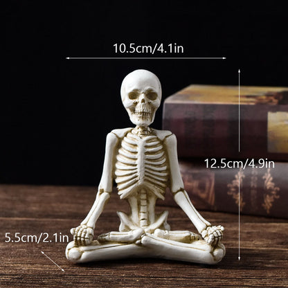 Halloween Yoga Skull Skeleton