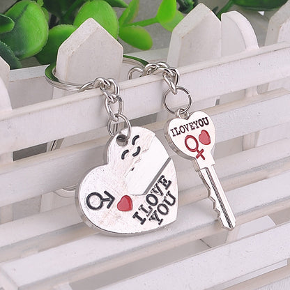 Heart-shaped Keychain