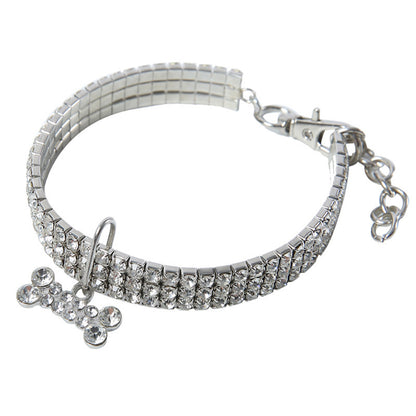 Rhinestone Dog Collar