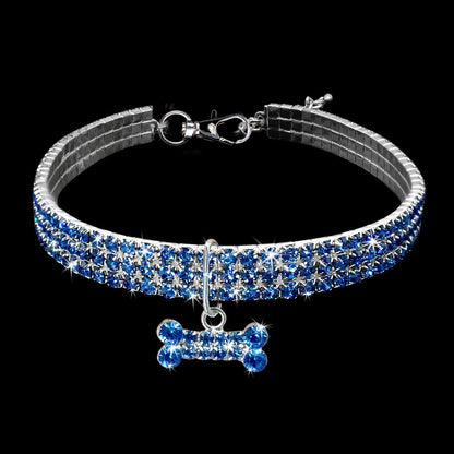 Rhinestone Dog Collar