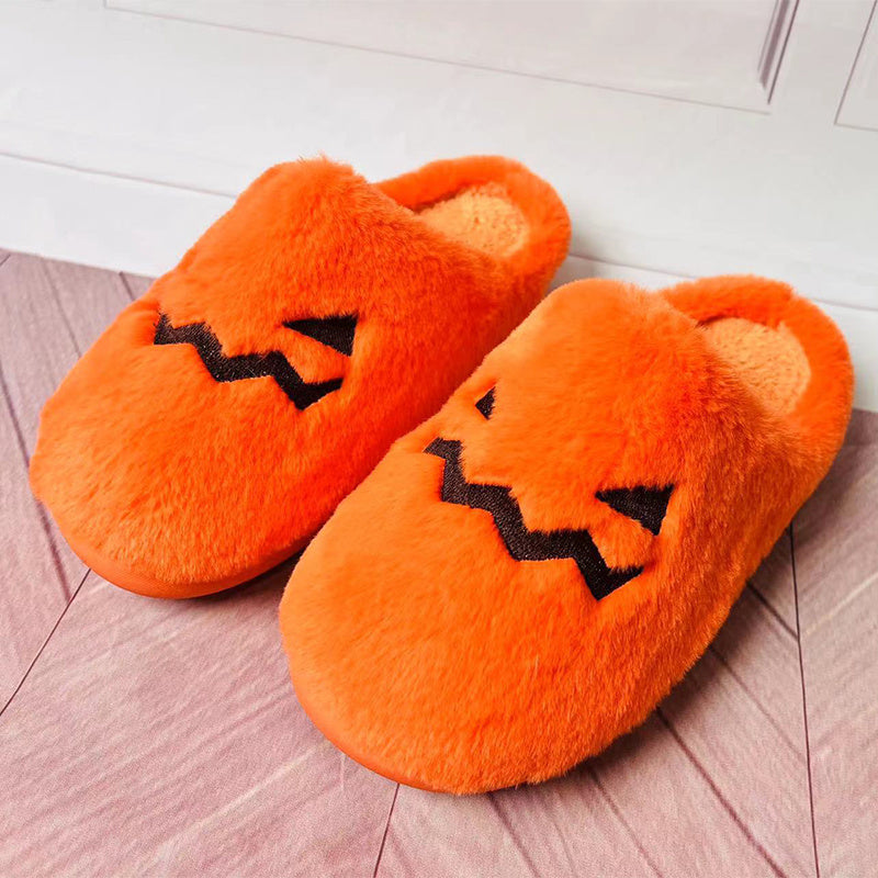 Halloween Pumpkin Slippers