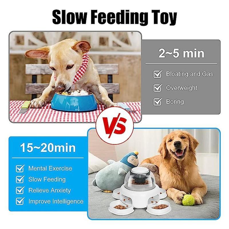 Dog Press Food Dispenser