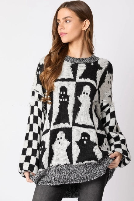 Halloween Women's Ghosts Pullover