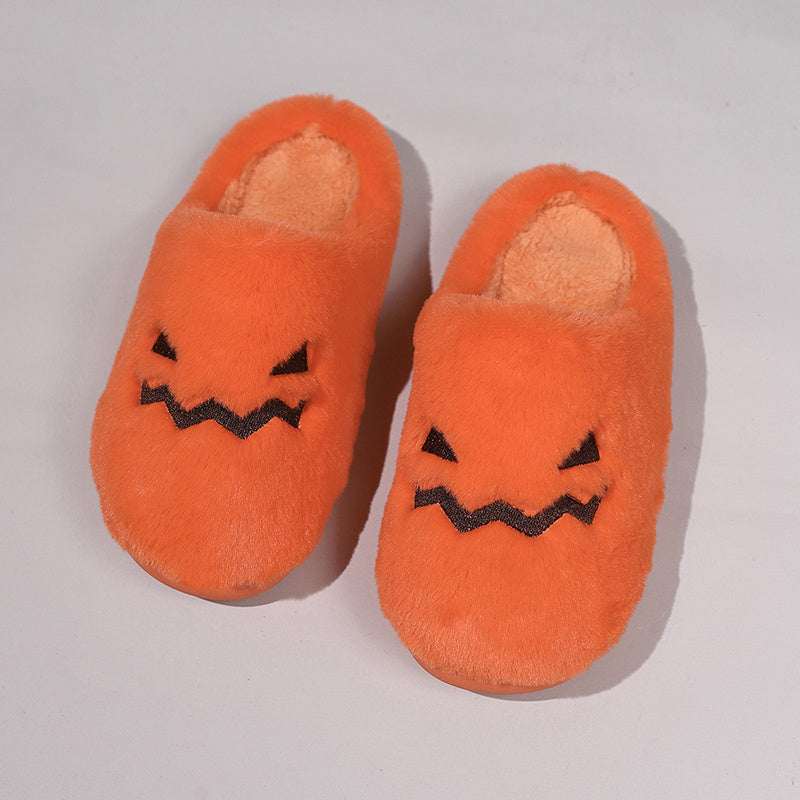 Halloween Pumpkin Slippers