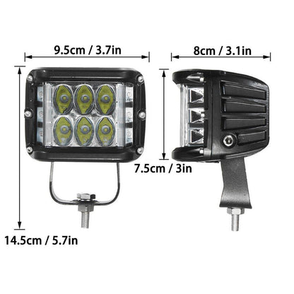 Automobile led working lights