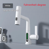 White Fahrenheit display