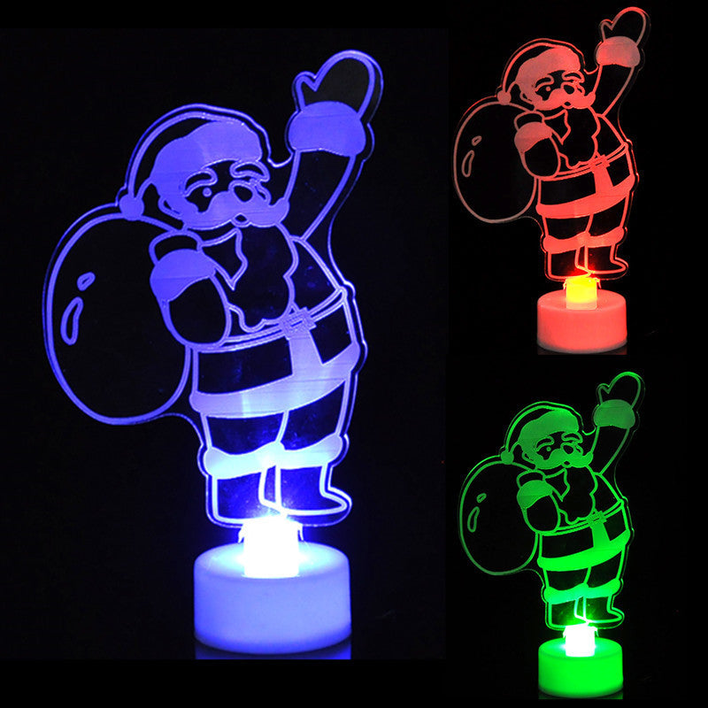 Glowing Christmas Tree Ornaments