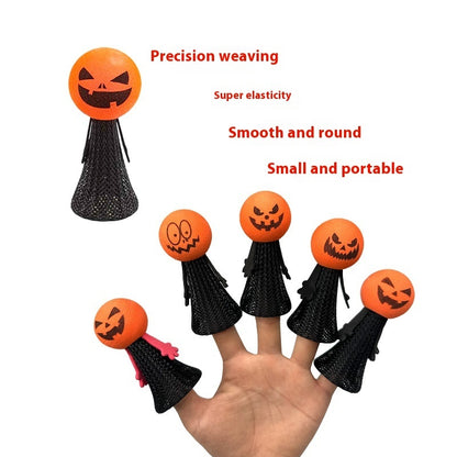 Halloween Pumpkin Head Bouncing Doll