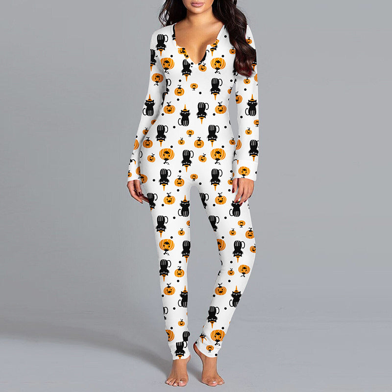 Halloween Jumpsuit Pajamas