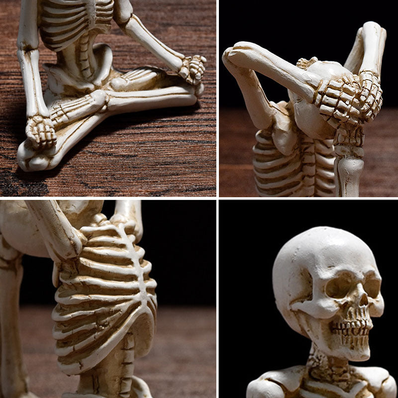 Halloween Yoga Skull Skeleton