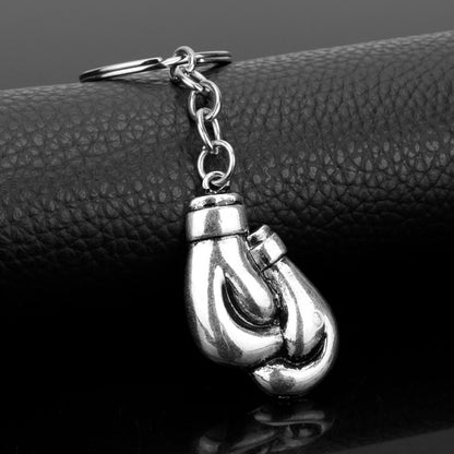 Boxing Gloves Metal Keychain Pendant