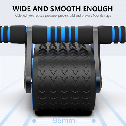 Double Wheel Abdominal Exerciser