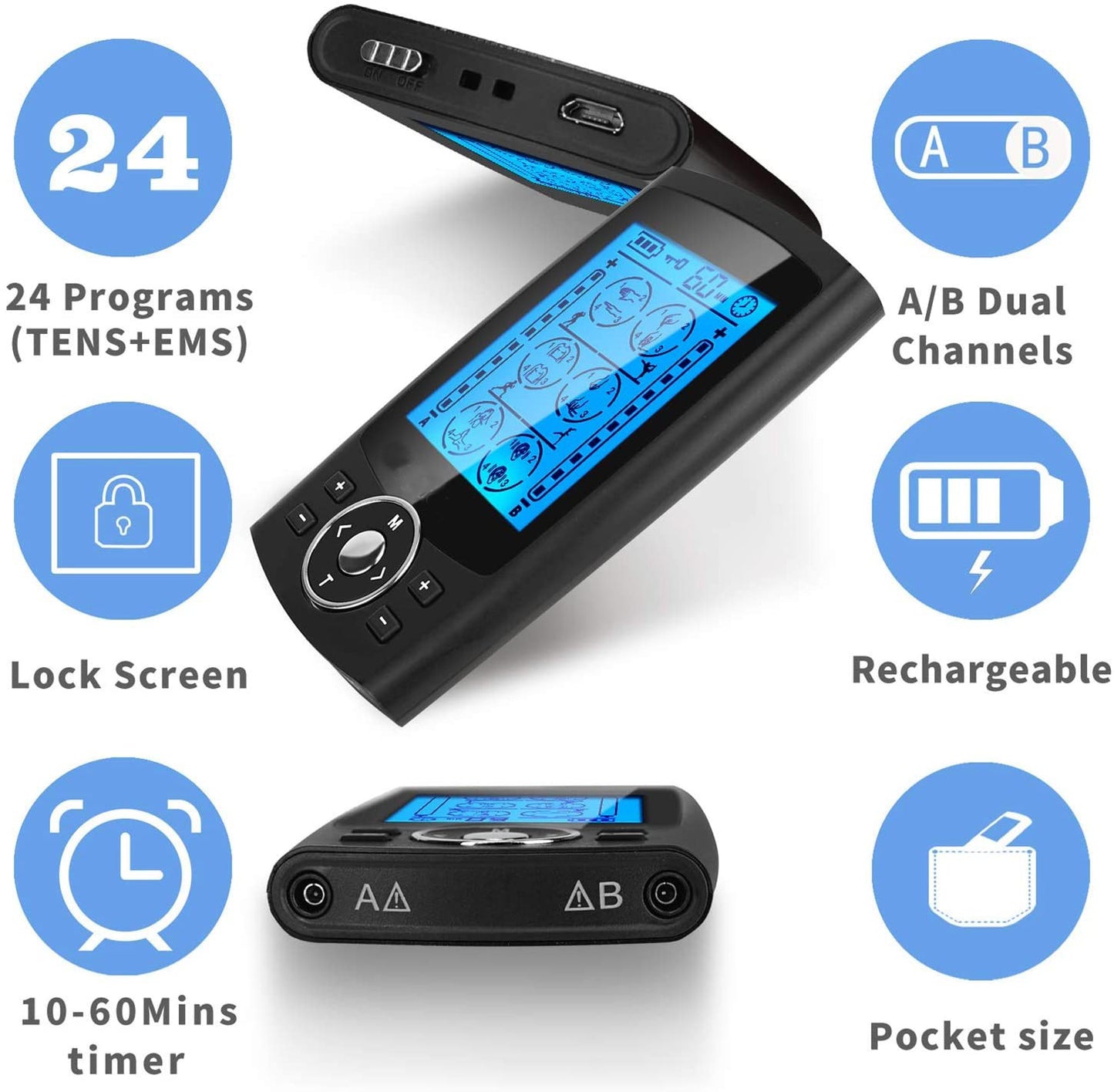 Cervical EMS Pulse Massager