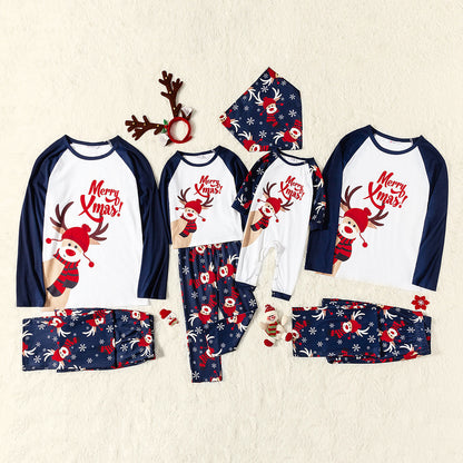 Christmas Parent-child Home Suit