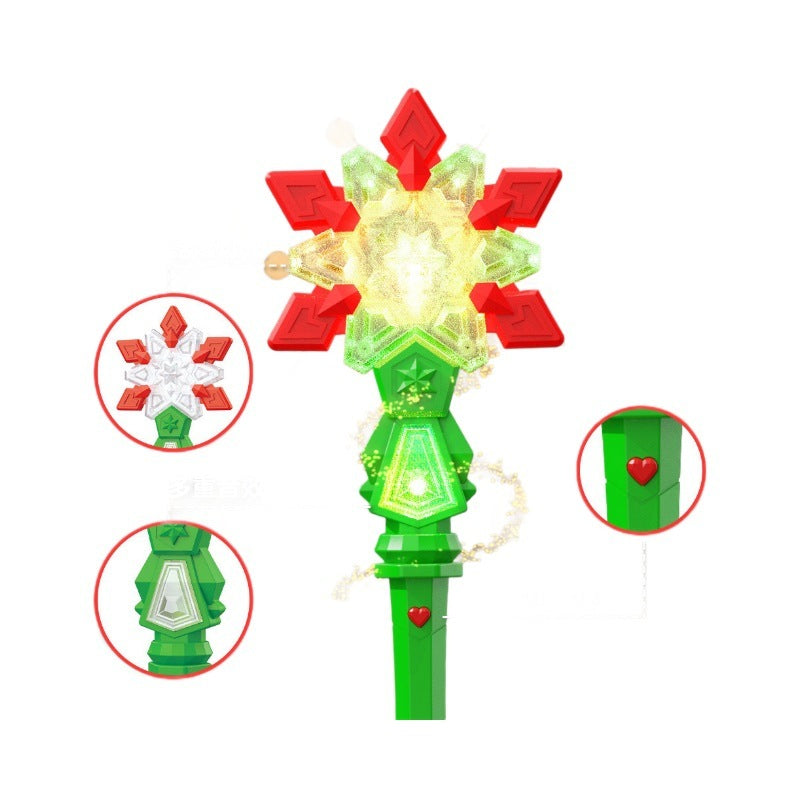 Luminous Music Snowflake Stick