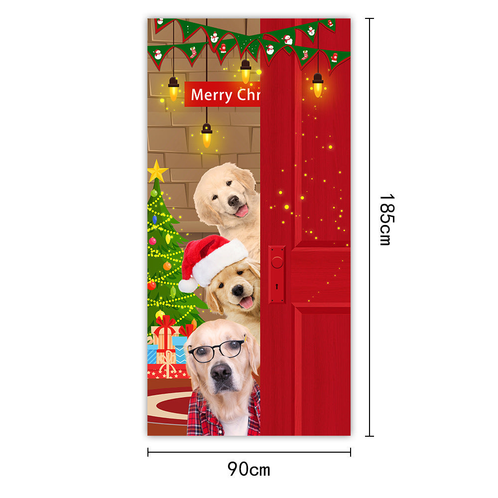 Christmas Outdoor Curtain